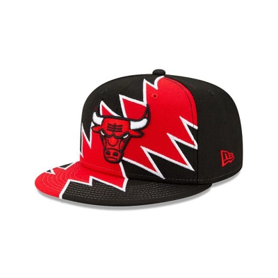 Sapca New Era Chicago Bulls NBA Flash 9FIFTY Snapback - Negrii